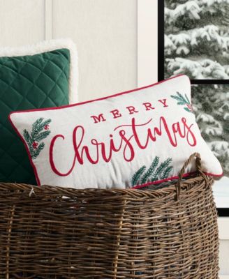 Heathered Pillow Boudoir Decorative Pillow, 12" x 20"