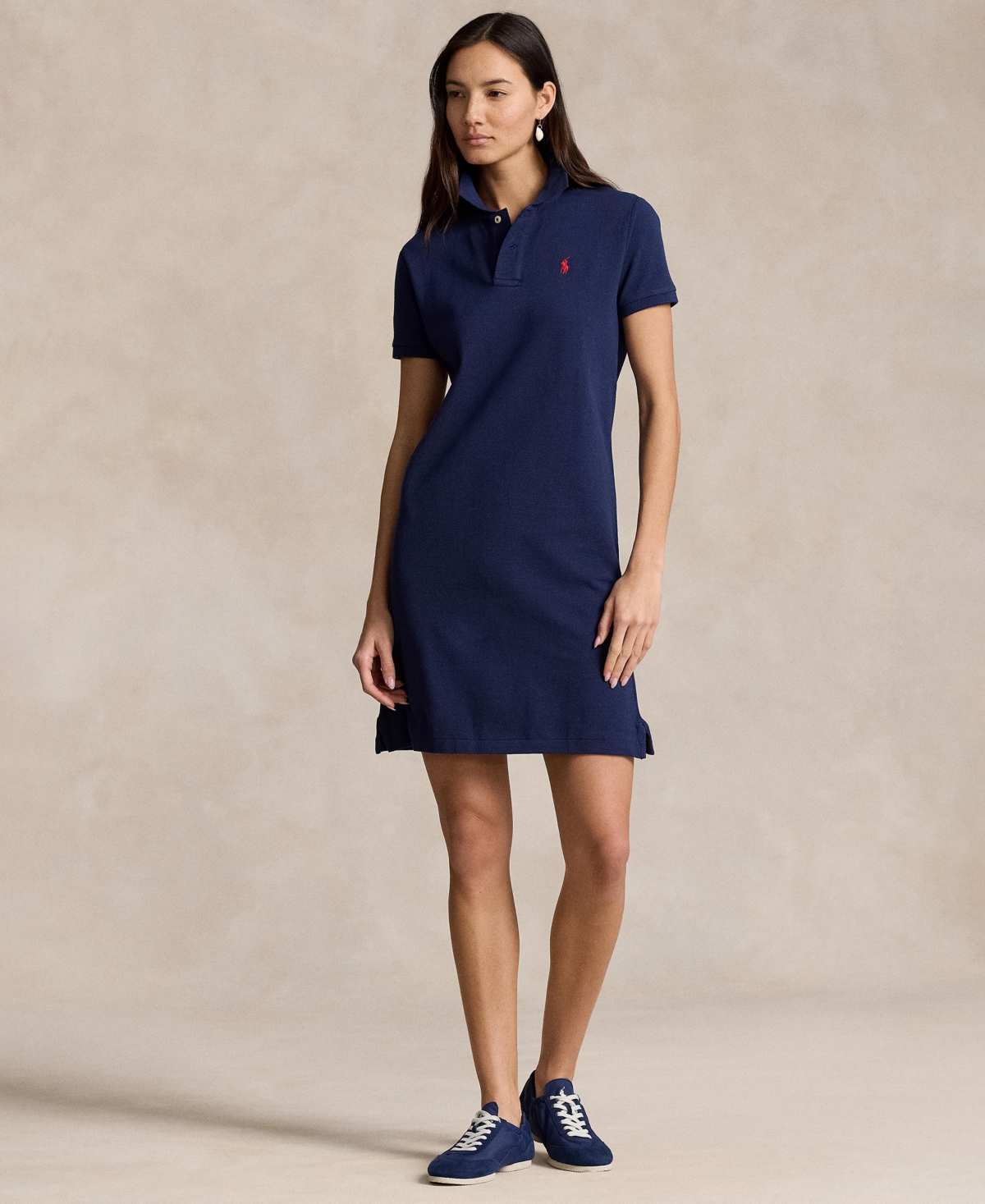 Polo Ralph Lauren Women's Cotton Mesh Polo Dress