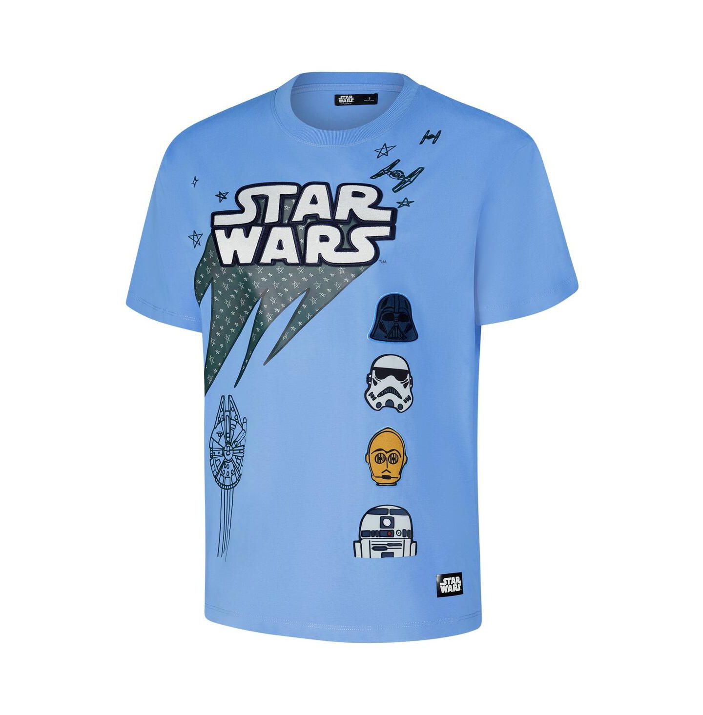 Женская футболка Freeze Max Blue Star Wars Boyfriend — фото 2