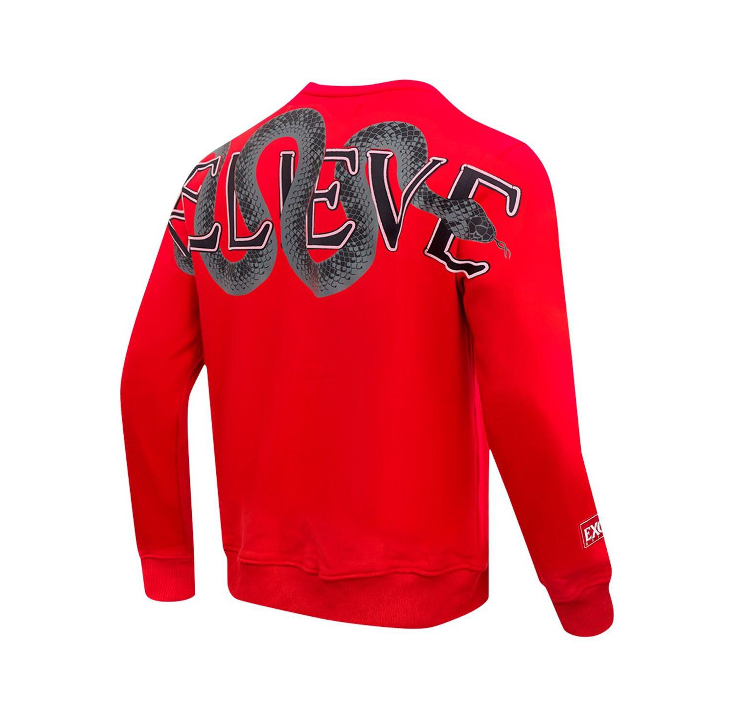 Men's Red The Exorcist We Shall Fear Pullover Sweatshirt