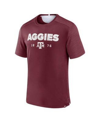 Men's Maroon Texas A&M Aggies Defender Rush T-Shirt