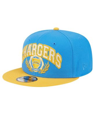 New Era - Men's Powder Blue/Gold Los Angeles Chargers Team Establish 9FIFTY Snapback Hat