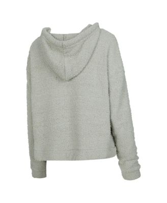 Women's Gray New York Knicks Ventura Comfy Pullover Hoodie