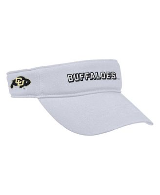 Men's White Colorado Buffaloes 2025 On-Field Ace Performance Adjustable Visor Hat