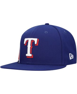 Men's Royal Texas Rangers Logo Strike 9FIFTY Snapback Hat