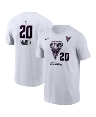 Nike - Men's Kate Martin White Golden State Valkyries Heroine Edition Name Number T-Shirt