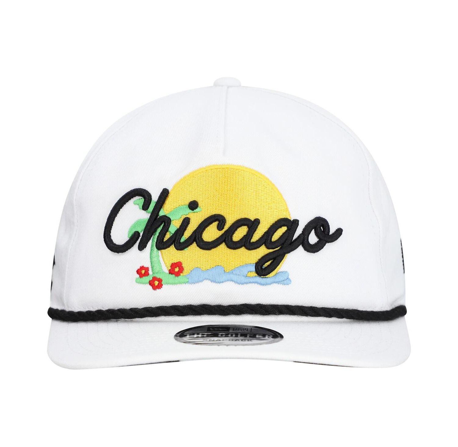Men's White Chicago White Sox Paradise Golfer Adjustable Hat