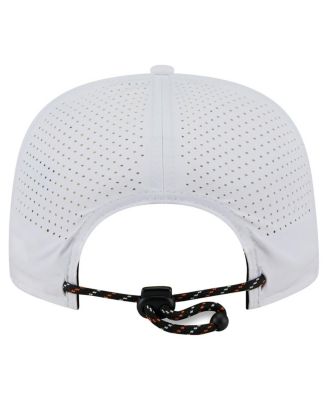 Men's White San Francisco Giants Perforated Golfer Snapback Hat