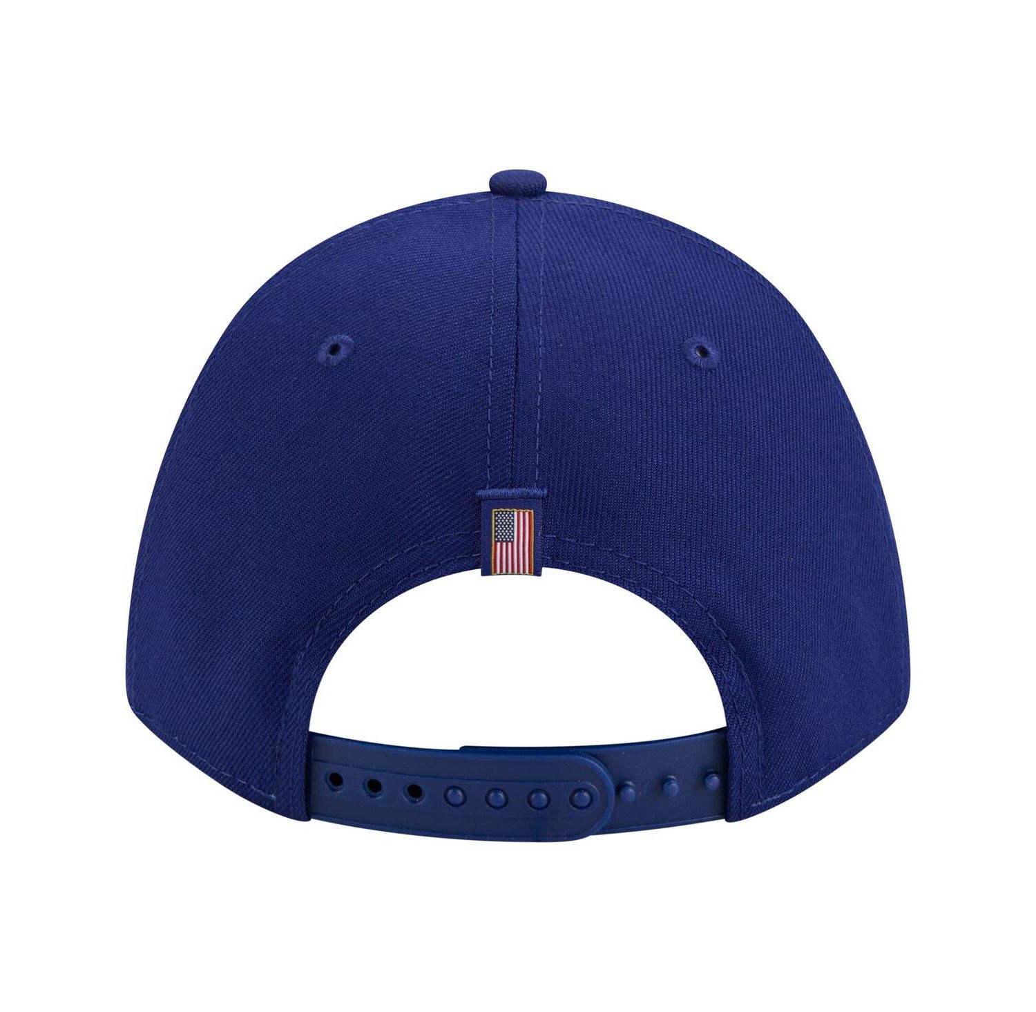 Men's Royal Los Angeles Dodgers American Flag 9FORTY M-Crown A-Frame Adjustable Hat