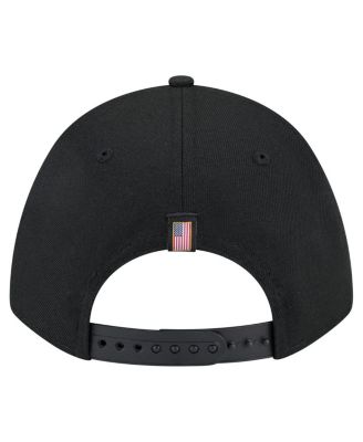 Men's Black Chicago White Sox American Flag 9FORTY M-Crown A-Frame Adjustable Hat