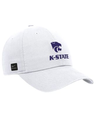 Nike - Men's White Kansas State Wildcats 2025 On-Field Club Adjustable Hat