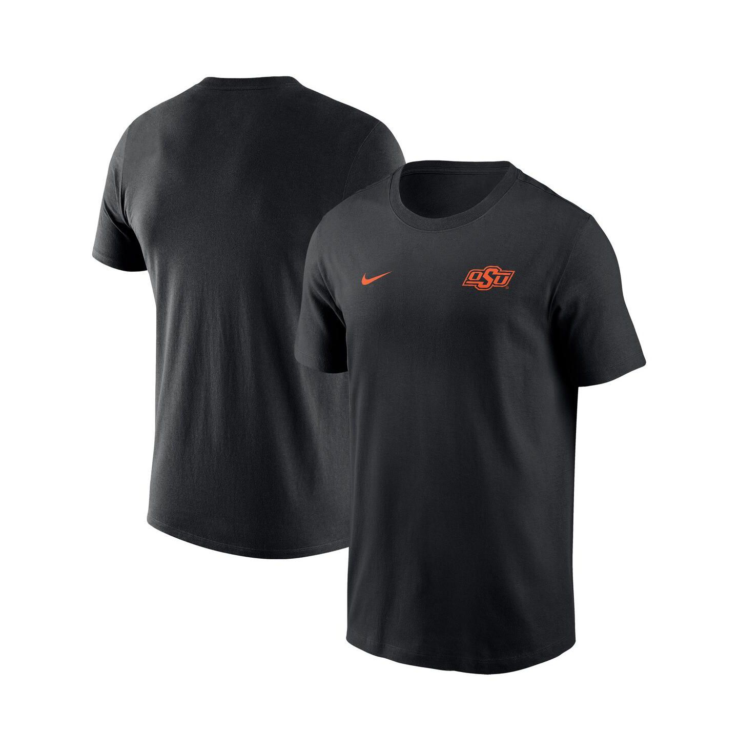 Мужская футболка Nike Black Oklahoma State Cowboys 2025 Sideline Legend Performance — фото 1