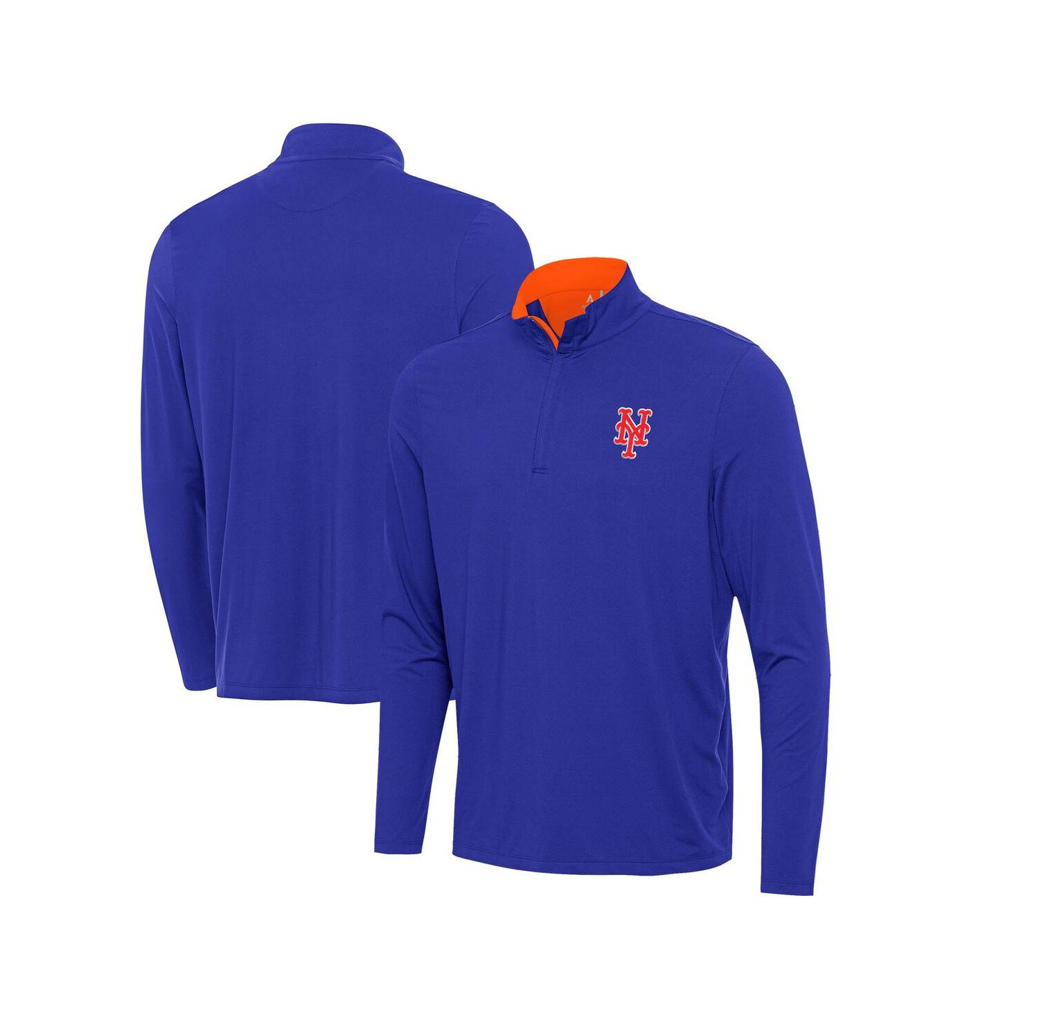 Men's Royal New York Mets Content Quarter-Zip Sweatshirt