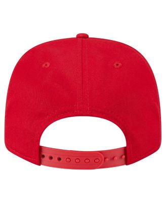 Men's Red Philadelphia Phillies Circle Patch 9SEVENTY Stretch-Snap Hat