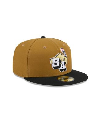 Men's Gold San Antonio Missions Theme Nights 59FIFTY Fitted Hat