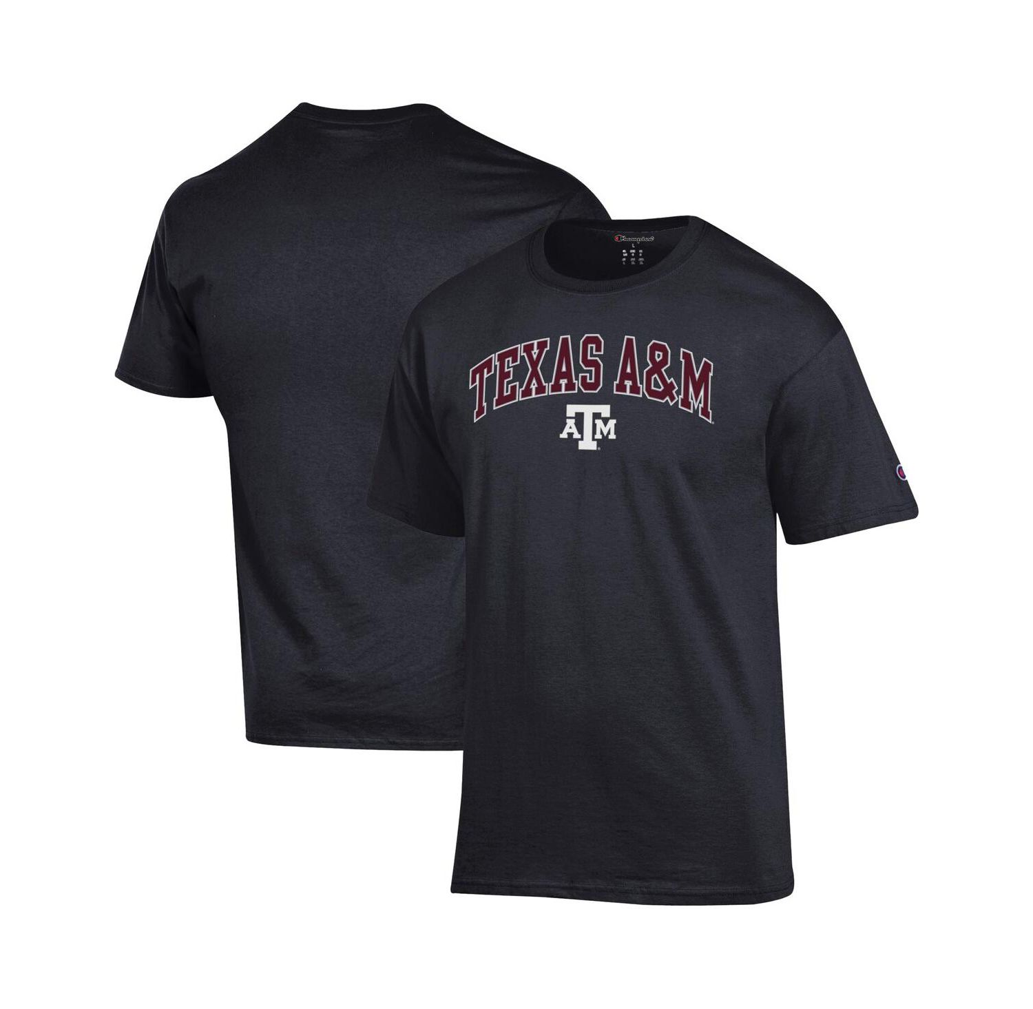 Men's Maroon Texas A & M Aggies Arched Logo T-Shirt