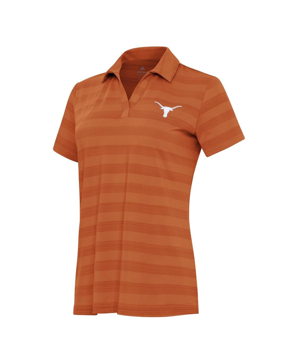 Women's Texas Orange Texas Longhorns Tunnel Polo Shirt - Orange