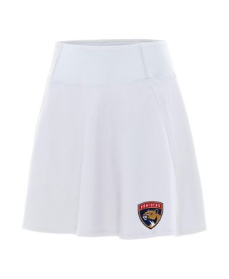 Antigua - Women's White Florida Panthers Chip Skort