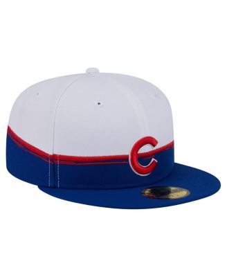 Men's Royal/White Chicago Cubs Paint Stroke 59FIFTY&nbsp;Fitted Hat