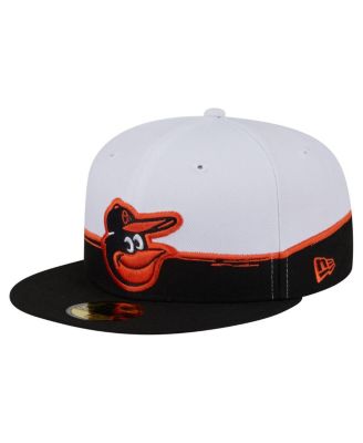 New Era - Men's Black/White Baltimore Orioles Paint Stroke 59FIFTY&nbsp;Fitted Hat