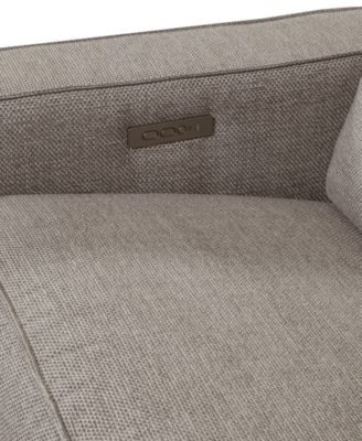 Miren 5-Pc. Fabric Sectional with 2 Power Headrest Recliners with Console, Exclusively at Macy's