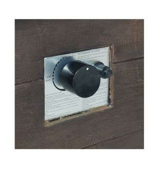 32 in. Square Fire Pit - Brown