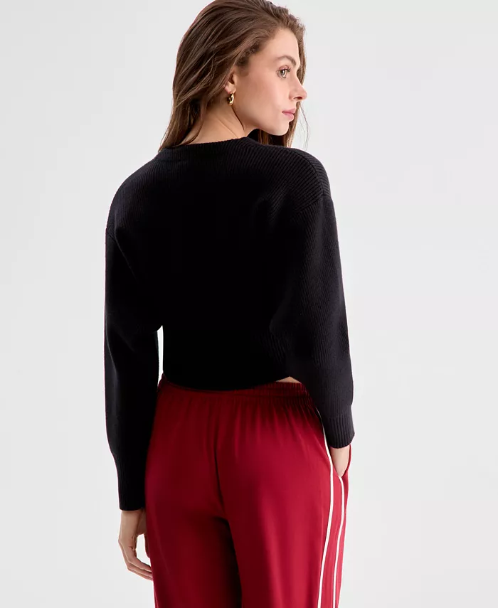 Women's Long-Sleeve Hardware Cardigan - thumbnail 2