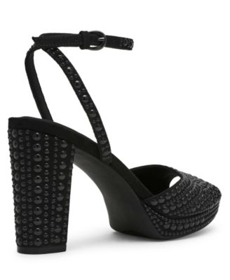 Women's Vanna-P Embellished Block Heel Dress Sandals