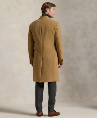 Men's Tailored Melton Topcoat
