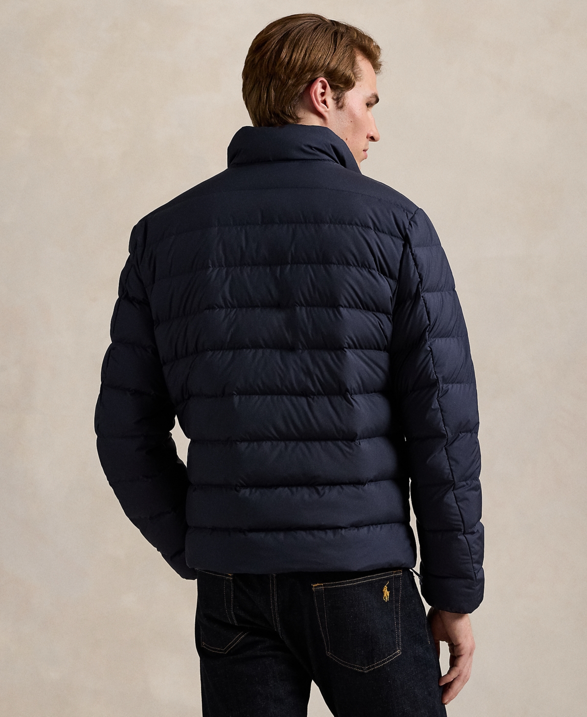Polo Ralph Lauren Men's The Colden Packable Matte Jacket In Blue