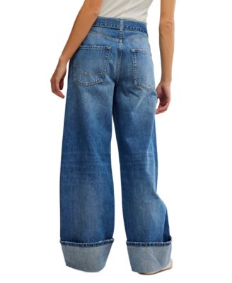Women's East Bay High-Rise Cuffed Cotton Jeans