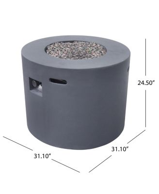 31" Round Mgo Fire Pit- 40 000 BTU