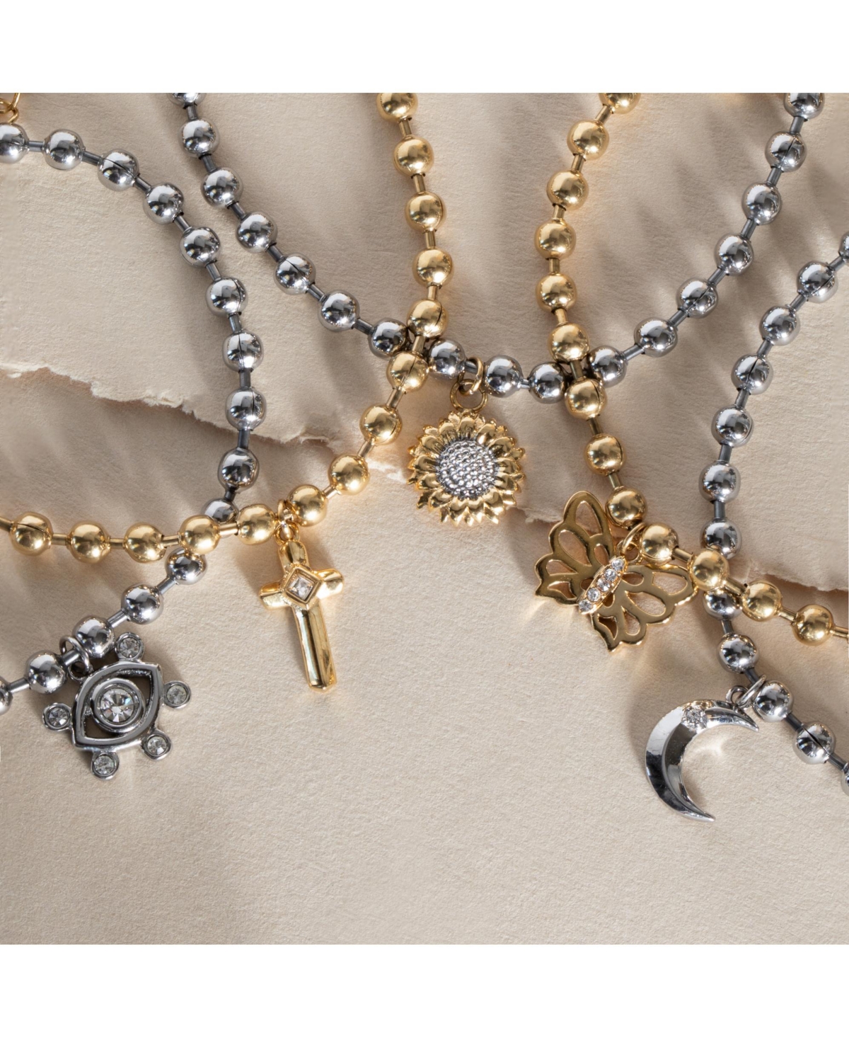 Butterfly Ball Chain Bracelet