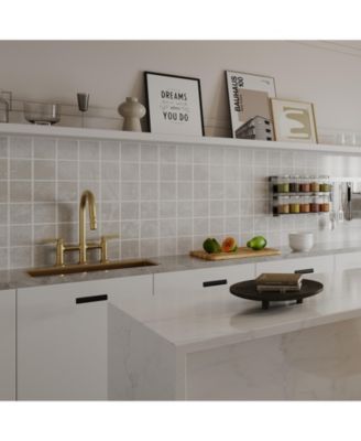 Modern Double Handle  2-Sprayer Patterns and 360 Swivel Spout 3 Holes Deck Mount Bridge Kitchen Faucet