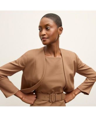 Women's Cynthia Dress - Washable Wool Twill