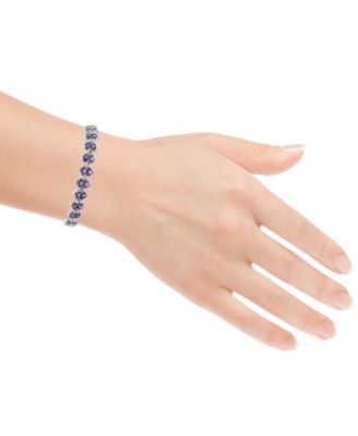 Amethyst Flex Bracelet (11-1/2 ct. t.w.) in Sterling Silver