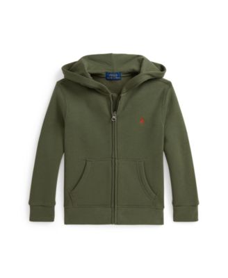 Toddler and Little Boys Fleece Full-Zip Hoodie