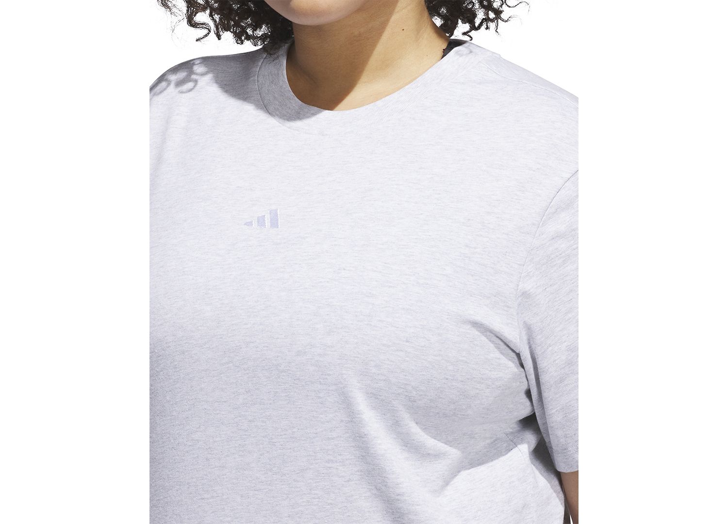 Plus Size Short-Sleeve Cotton Crewneck Logo T-Shirt