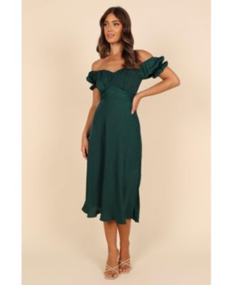 Women's Mickenna Sweetheart Frill Midi Dress