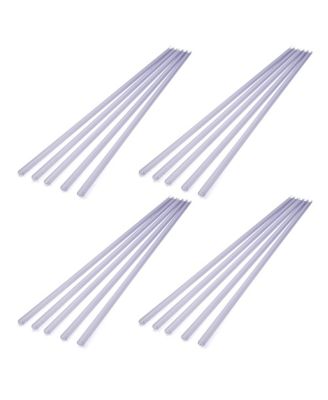 3.3" Plastic U Channel System 20PCS DEL-M031M for 11/16"W RGB Rope Light Models DEL-D50R,DEL-D100R,DEL-D150R