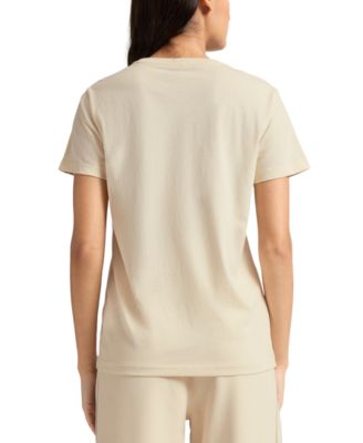 Women's Animal Graphic Cotton Logo T-Shirt