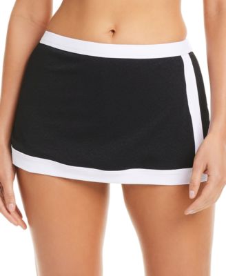 Bleu by Rod Beattie - Women's I'm With The Band Skirted Boy Shorts