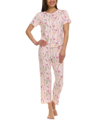 Women's 2-Pc. Jody Floral Pajamas Set