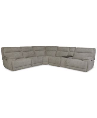 Ozryn Zero Gravity Fabric Sectional Collection, Created for Macy's