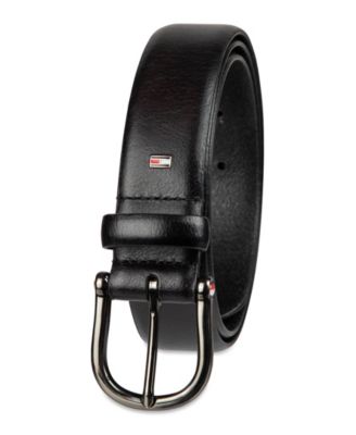 Men's Nautical Feather Edge Leather Belt