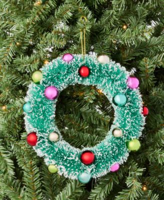 Merry Magic Wreath Ornament, Macy's Exclusive