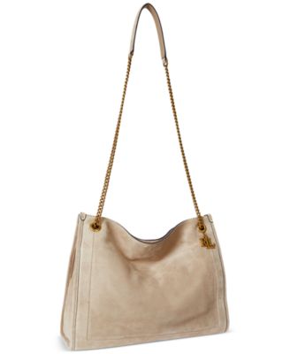 Suede Large Bradley Shopper Tote Bag