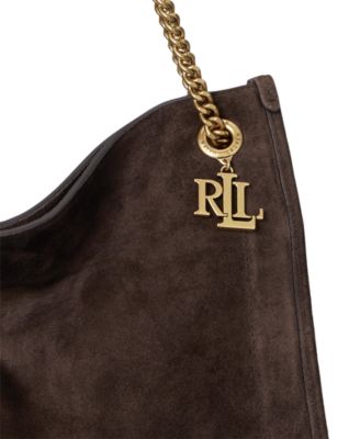 Suede Large Bradley Shopper Tote Bag