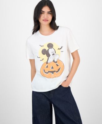 Disney - Juniors' Mickey Mouse Halloween T-Shirt