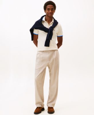 Men's Slim-Fit Tipped Polo Shirt